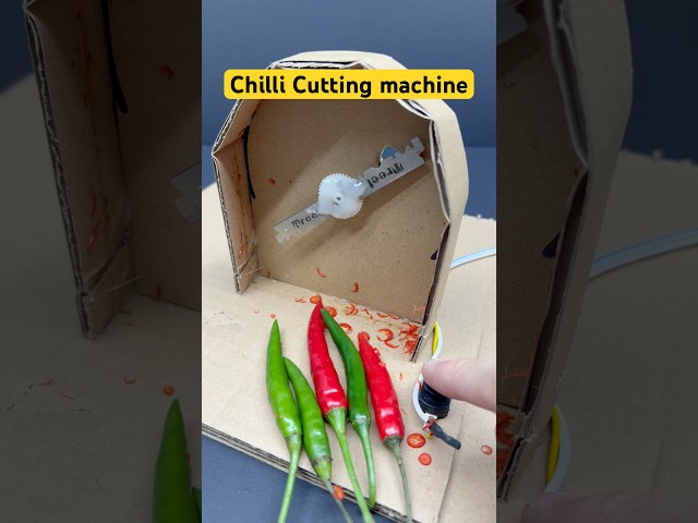 Chilli Cutting machine DIY home #dcmotor #youtubeshorts #shorts #motor #automobile #motorbuilding