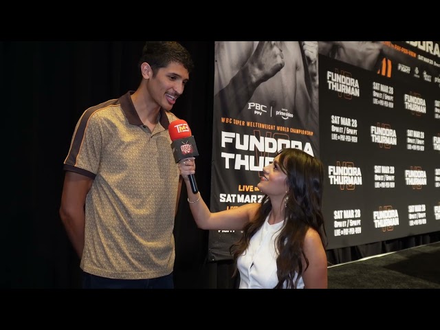 Sebastian Fundora TALKS Thurman Fight, REVEALS Hardest Part of Camp