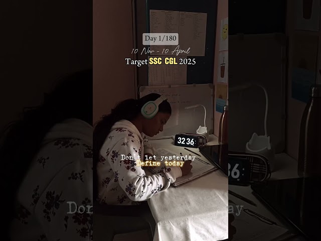 Day 01 of SSC CGL 2025 syllabus completion | #ssccgl2025 #ssccgl #sscexams #ssc #study #studytips