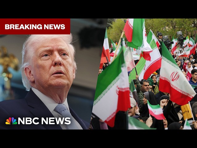 BREAKING: Trump announces a two-week pause on Iran strikes