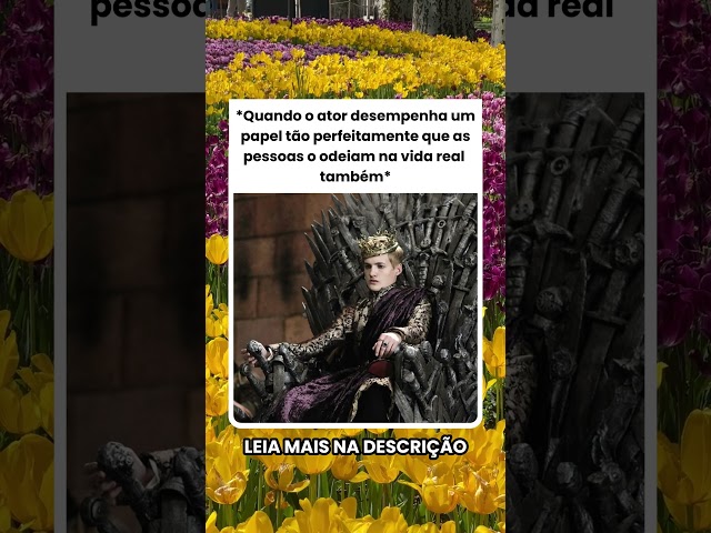 Ele foi tão bom ator, que o público o odiou na vida real também 😳