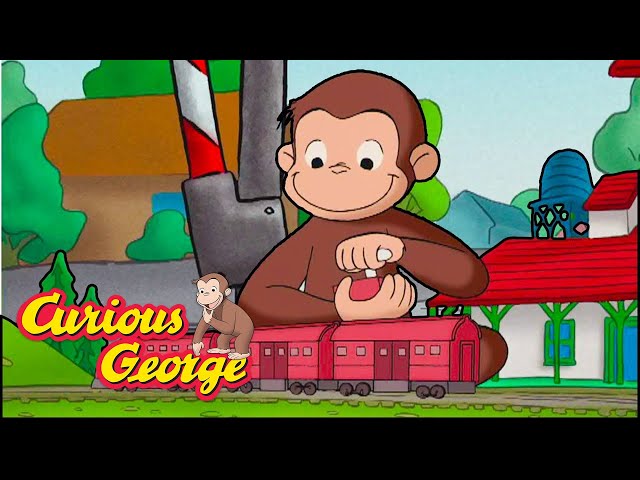How Do Trains Run? 🐵 Curious George 🐵 Kids Cartoon 🐵 Kids Movies