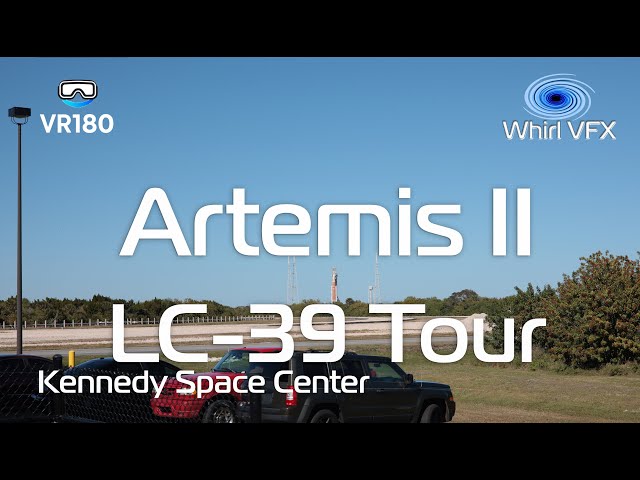 Narrated Tour: Artemis II | Launch Complex 39 Gantry in VR180 8K 3D | Kennedy Space Center