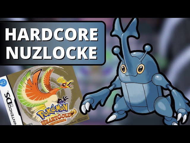Can I Beat My FIRST Hardcore Nuzlocke!? - Pokémon Heart Gold Challenge