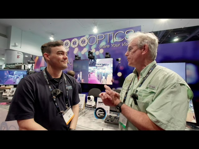 NAB 2023 - PTZOptics Interview - Move 4K Camera (3D 8K VR180)