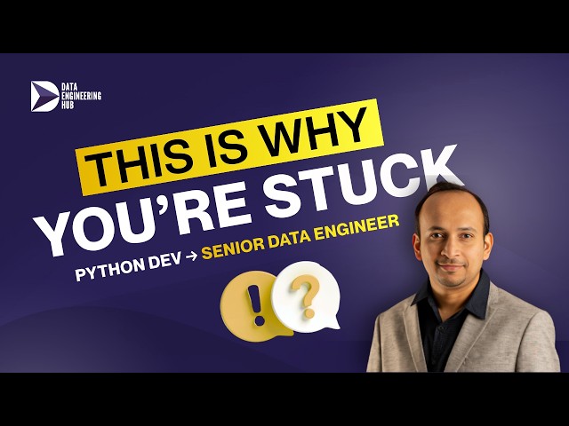 Python Dev to Senior Data Engineer | 2–3 Years Confusion → Fast Growth | Pankaj’s Story