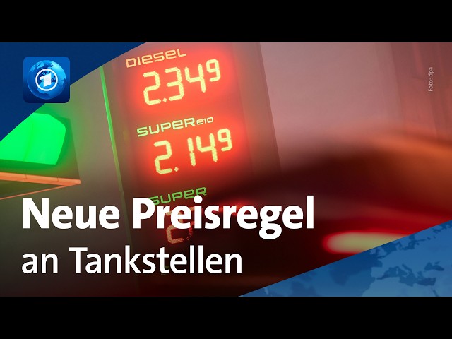 🌍 tagesschau24 Top-Thema, 1.4.2026 | Neue Preisregel für Tankstellen