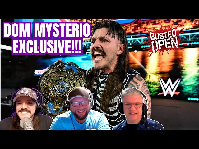 Interview Exclusive with Dom Mysterio | Busted Open WWE