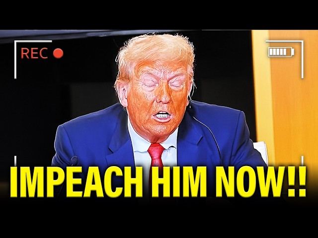 Trump LOSES IT as IMPEACHMENT CALLS GROW LOUDER!!
