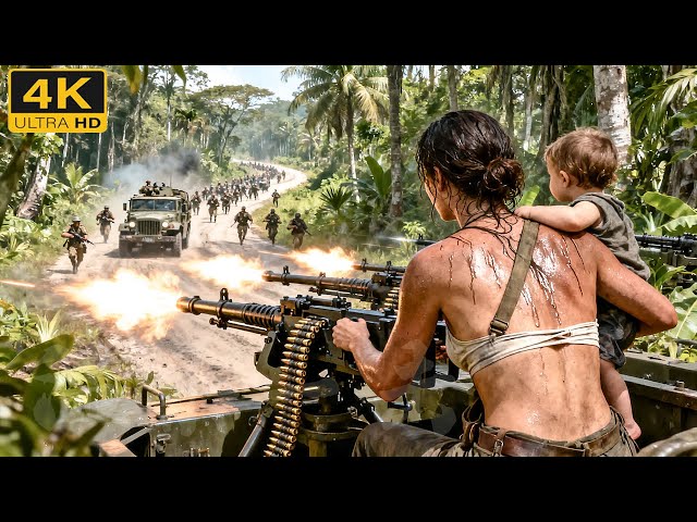 Dorfmädchen baute 10 Scharfschützengewehre zu einem Maschinengewehr, tötete sofort die Japaner.