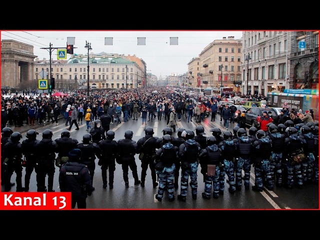 Mass discontent in Russia over internet shutdown - Putin preparing to clampdown on protests