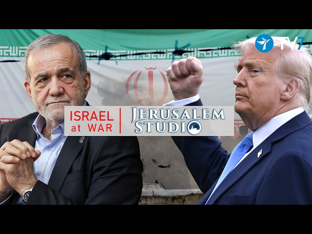 Israel and the US vs the Ayatollah Regime in Iran - Jerusalem Studio 1008