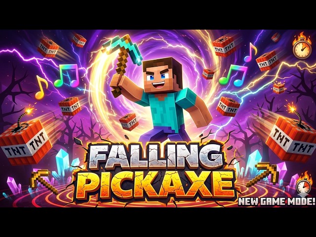 DON'T LET IT HIT! 😱 Falling Pickaxe Challenge #live #shortslive #usa