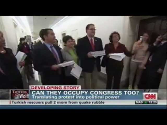 Progressives clash with Boehner over the 99%!