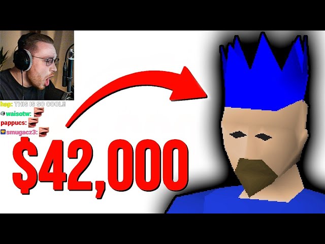 ohnepixel amazed by RuneScape's rarest items