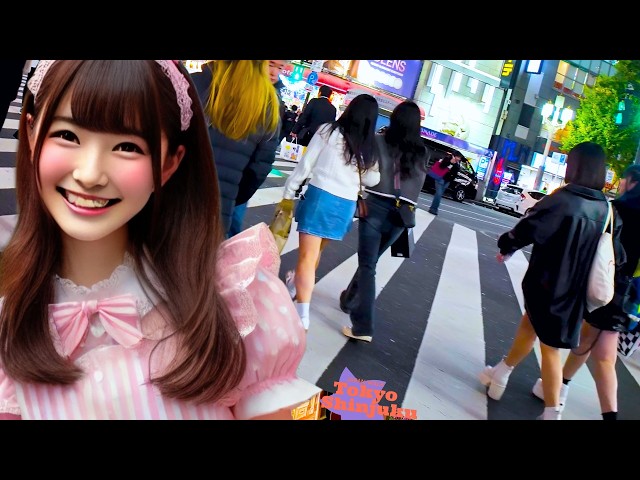 Tokyo Shinjuku 👍 Intersection Street 💖 4K Non-stop 1 hour