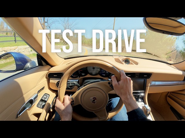 2013 Porsche 911 Carrera 4S Coupe | POV Test Drive