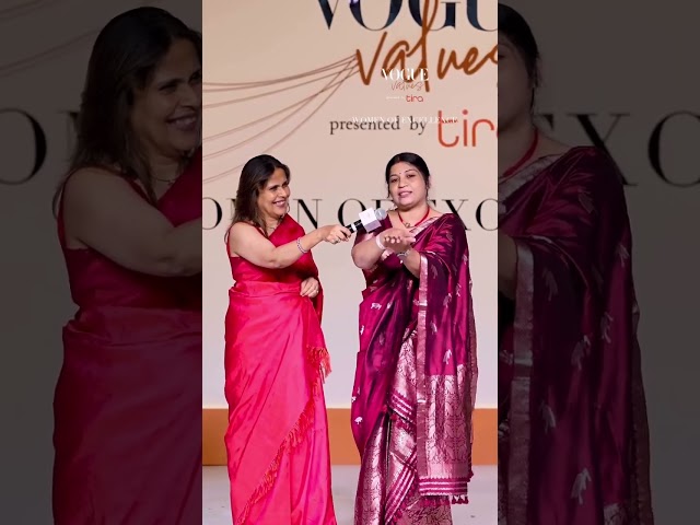 Dr Purnima Devi brought the hargilla to life at Vogue Values: Women of Excellence