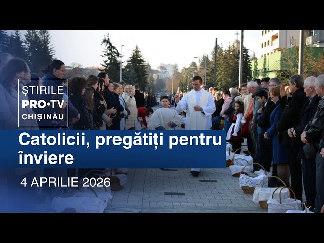 PRO TV News (8:00 PM) | CATHOLICS, PREPARED FOR THE RESURRECTION | Moldova