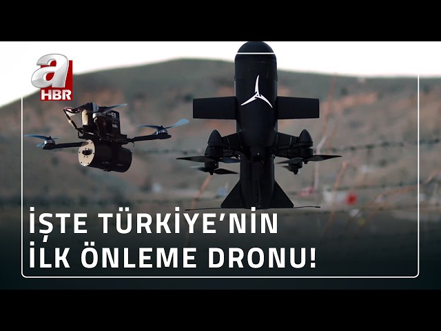 İşte Türkiye'nin ilk önleme dronu: Skaydagger Hunter!  | A Haber