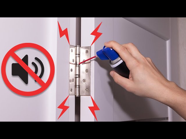 How To Fix a Squeaky Door