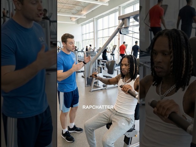 Wenn König Von ins Fitnessstudio geht…