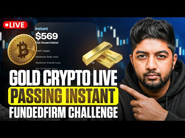 Live Market Analysis for Gold and Crypto from Bali