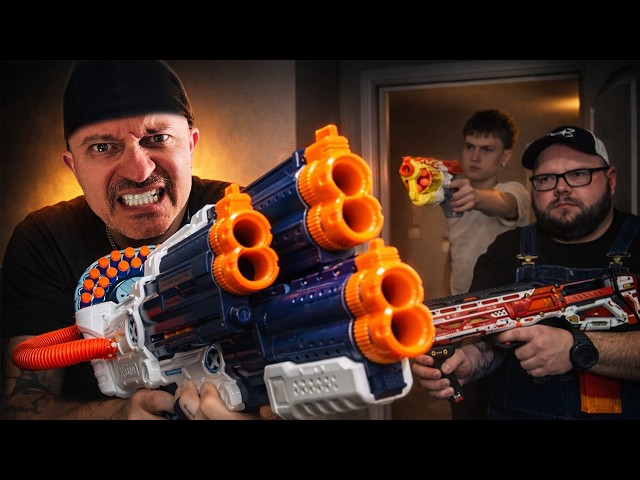 NERF WAR: The Rise of BIG MIKE!
