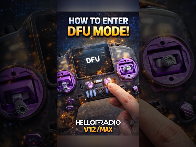 Stuck?! DFU Mode Fix (HelloRadio V12 / MAX) 🔥