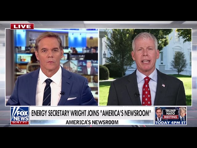 Secretary Wright Joins Bill Hemmer on Fox News – October 22, 2025