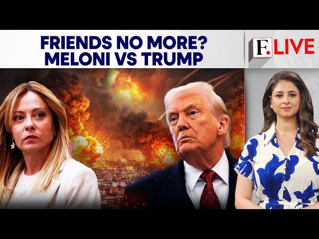Trump’s Ally Meloni Breaks Ranks During Gulf Visit Over Iran War | Firstpost Live