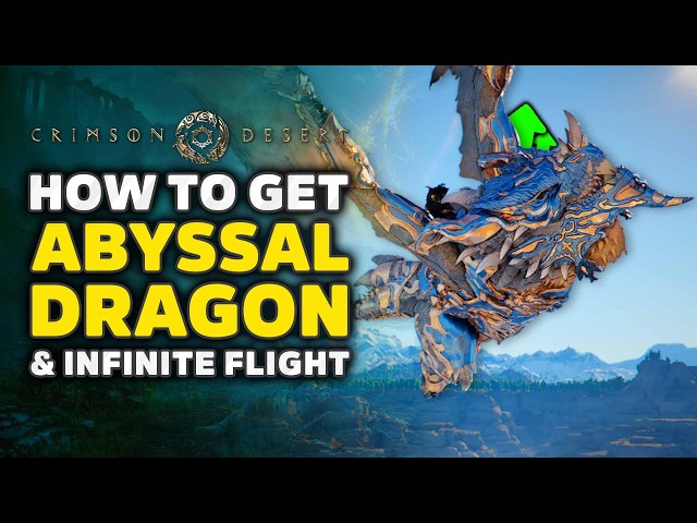 Crimson Desert - How To Get The Blackstar Dragon, INFINITE Dragon Flight & Abyssal Fusion Armor