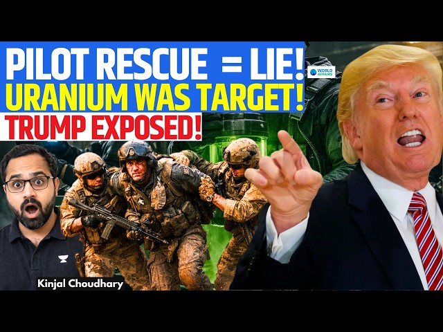 Fake US Pilot Rescue? Secret Isfahan Landing to Seize Uranium | Trump Exposed | Kinjal