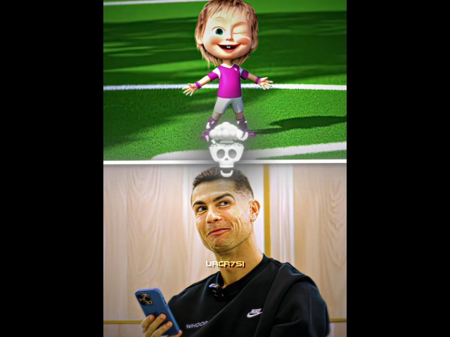 Masha's Idol is Ronaldo 🤯🔥