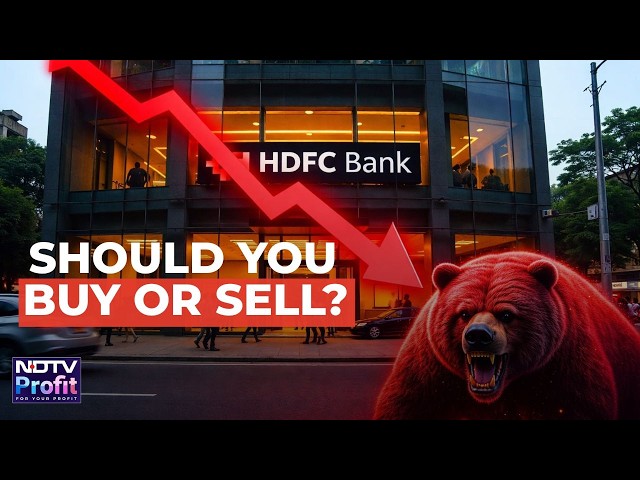 HDFC Bank: Shares Down By 10% | Should You Buy or Sell?