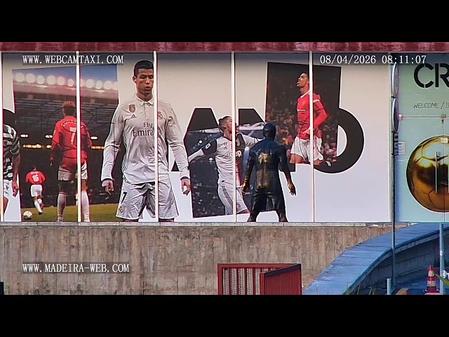 LIVE: CR7 Museum PTZ Webcam Funchal, Madeira Island  @WebcamTaxi