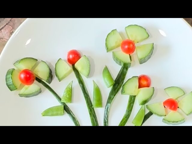 Creative, cute food decorations #4K #fooddecoration# super salad ideas