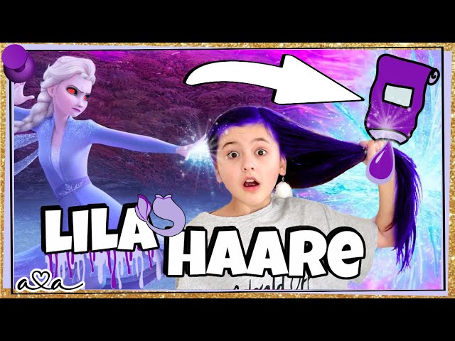 MERMAID AVA has to dye her hair purple! 😈 Who's behind it? It's all Ava