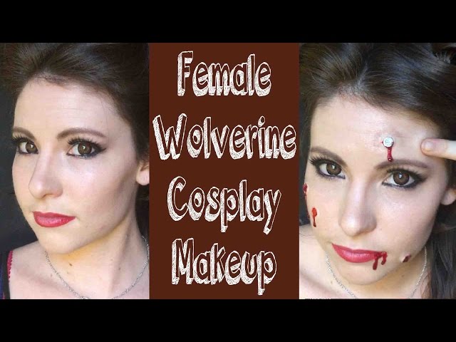 Fem Wolverine Makeup Tutorial + Easy Prosthetics
