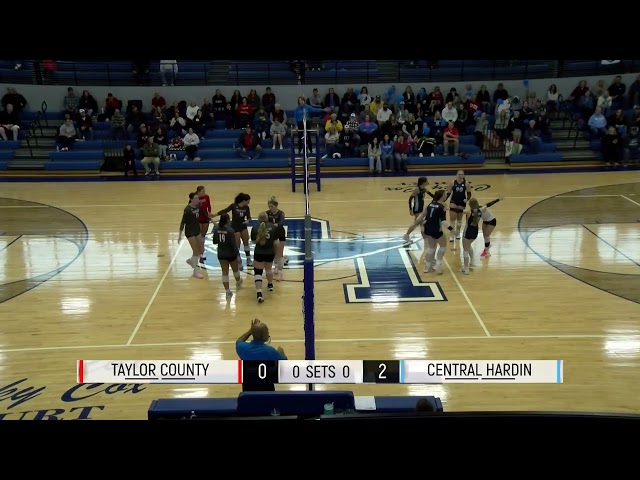 Volleyball 5th Region Quarterfinal Taylor County vs Central Hardin October 27, 2025
