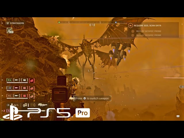 Helldivers 2 PS5 Pro Gameplay | 4K 60FPS HDR
