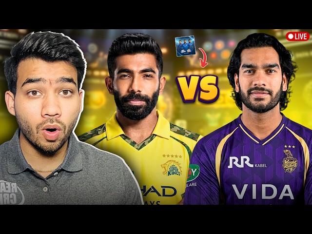 LIVE CSK vs KKR 🏆 | Indian Premier League AUCTION | #realcricket