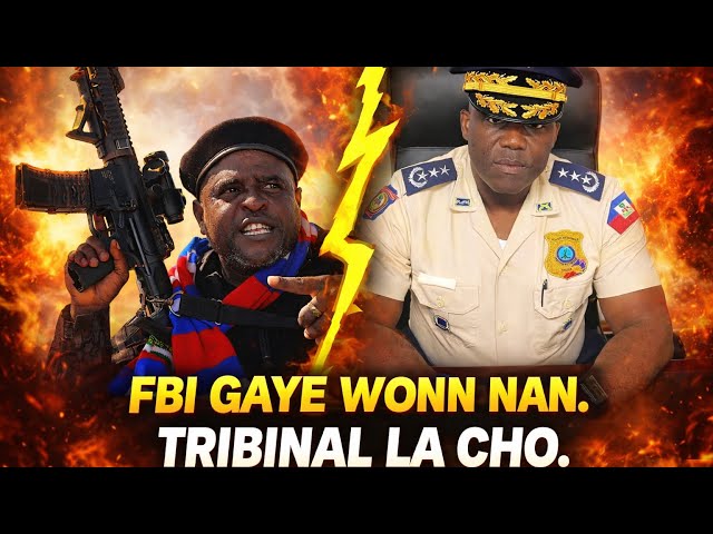 FBI FRAPE,NON BABEKYOU VIV ANSANM SOTI NAN TRIBINAL LA,LEON CHARLES NAN PROBLEM.