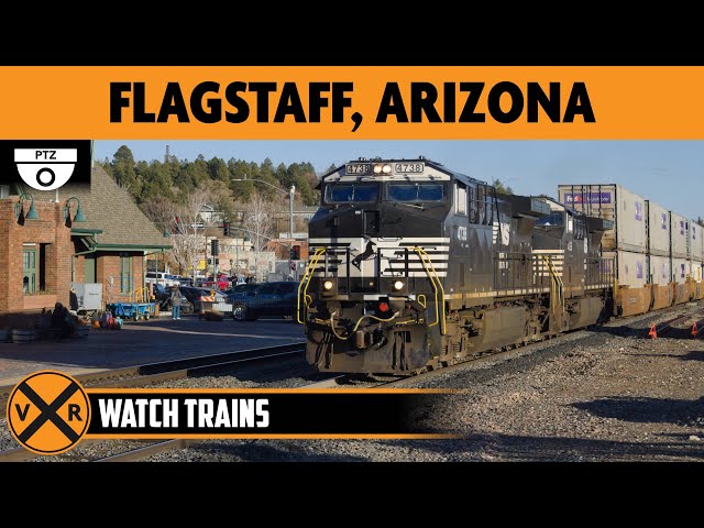 Flagstaff, Arizona, USA | LIVE Train Camera (PTZ)