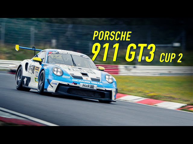 Onboard: Porsche 911 GT3 Cup2 - Nürburgring NLS Race Highlights - HQ engine sound