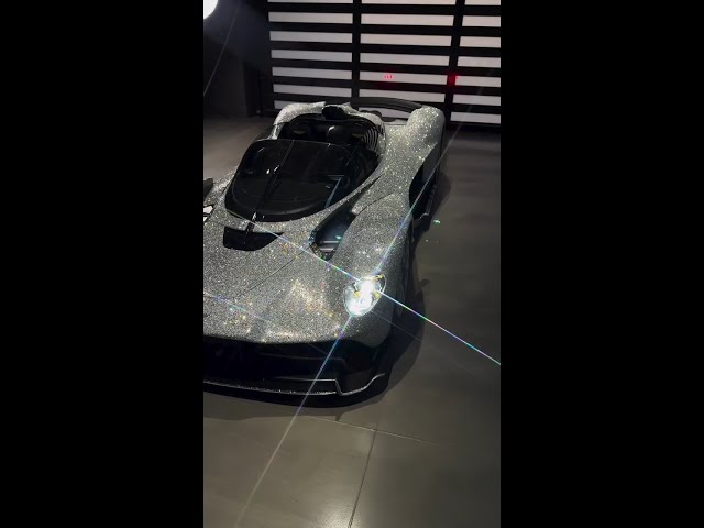 Shining bright. A very special Aston Martin Valkyrie.