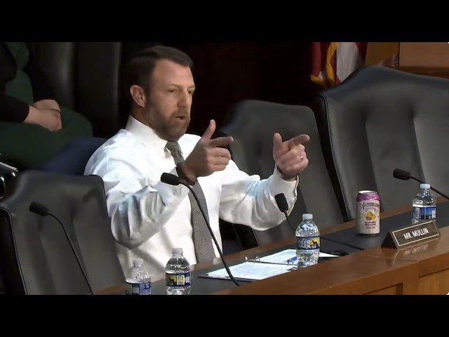 Mullin DESTROYS Democrat Hypocrisy on Iran: "Obama dropped 26,000 bombs in 2016!"