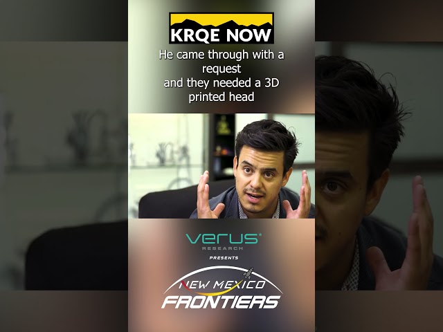 New Mexico company utilizes 3D printing to create movie props #newmexico #movie