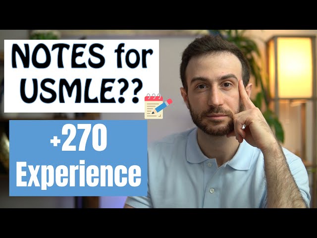 Why You MUST take NOTES for USMLE Exams?