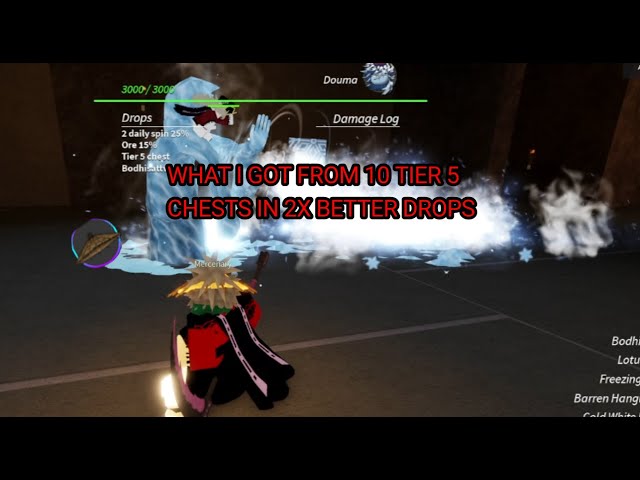 What i got from 10 tier 5 chest | | Project Slayers